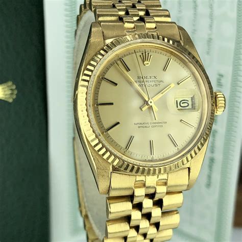 men's 18k gold rolex|vintage rolex 18k gold day.